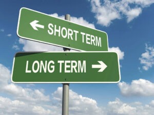 short term vs long term